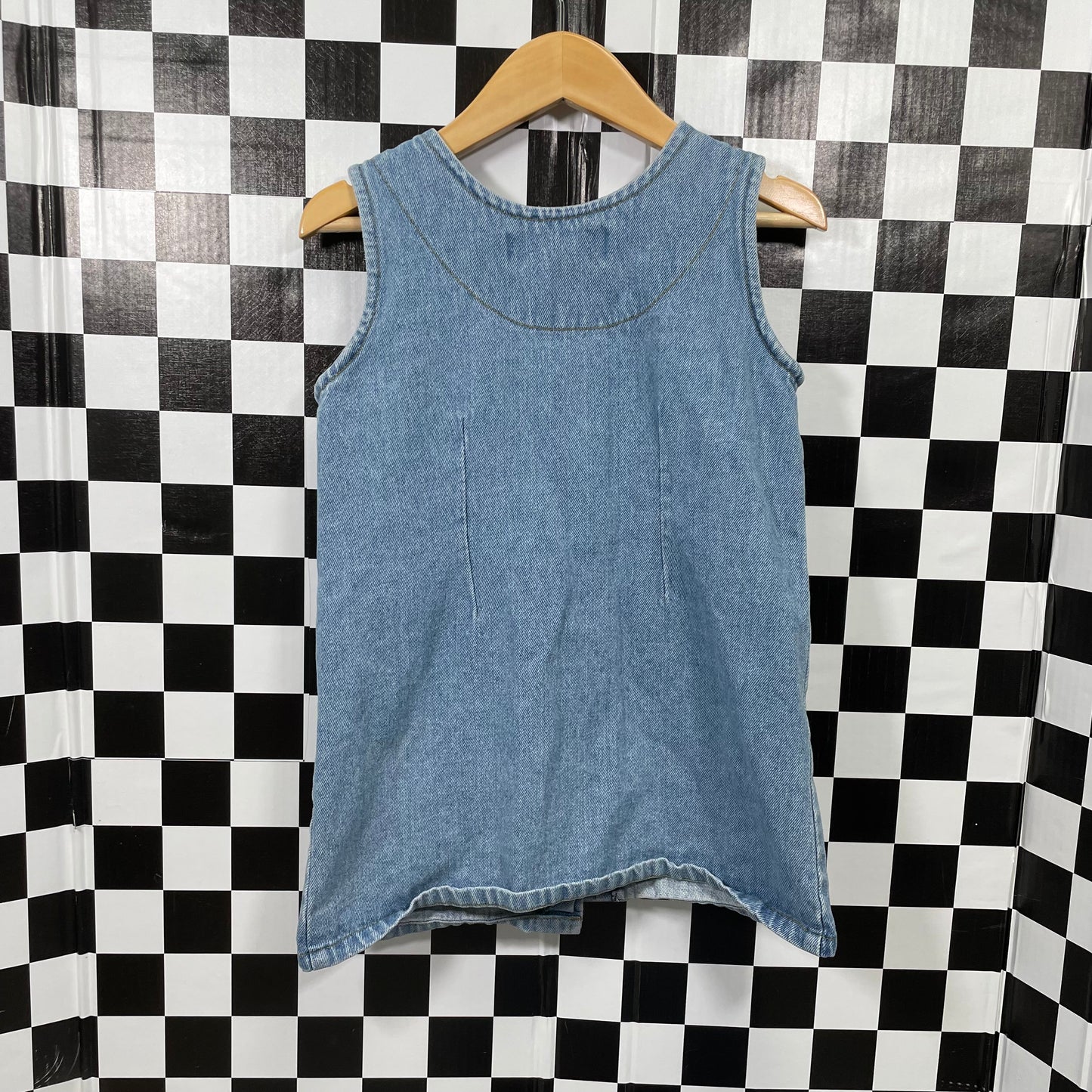 Vintage Light Wash Denim Dress - 4T