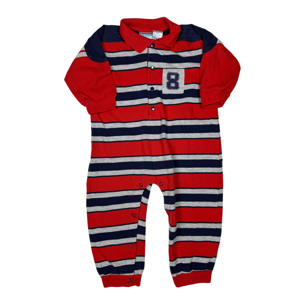 Vintage New Legends Striped Romper - 24 Months