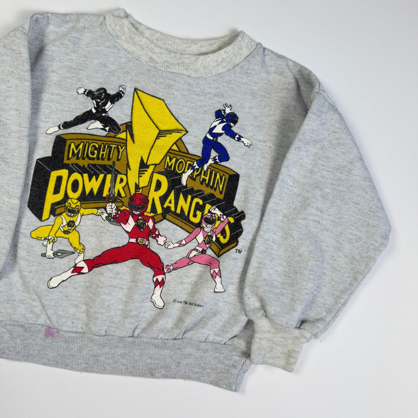 Vintage 1993 Power Rangers Sweatshirt - 18/24 Months