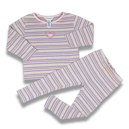 Vintage 1990's Gymboree Striped Two Piece Set - 3T