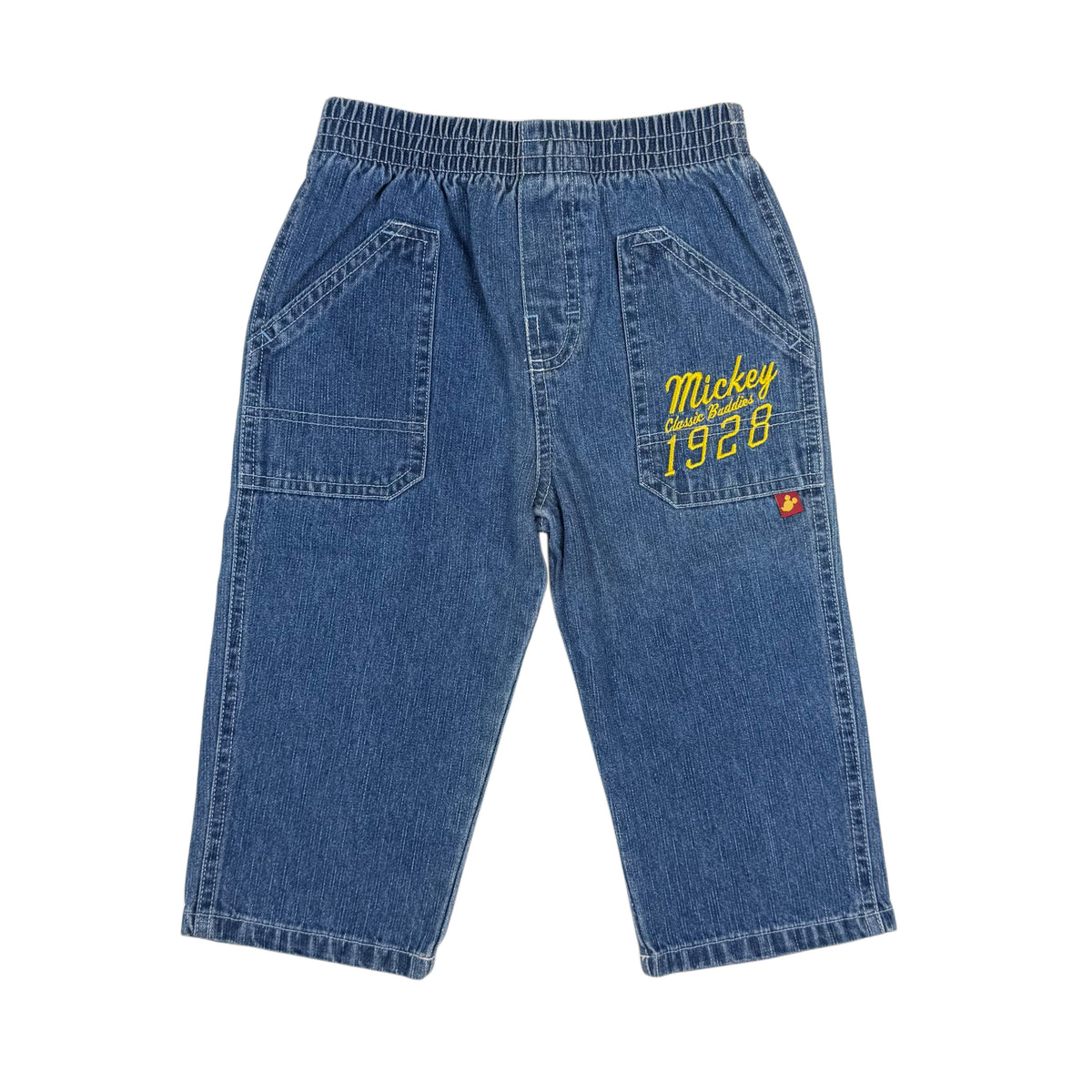 Vintage Y2K Mickey Mouse Jeans - 2T