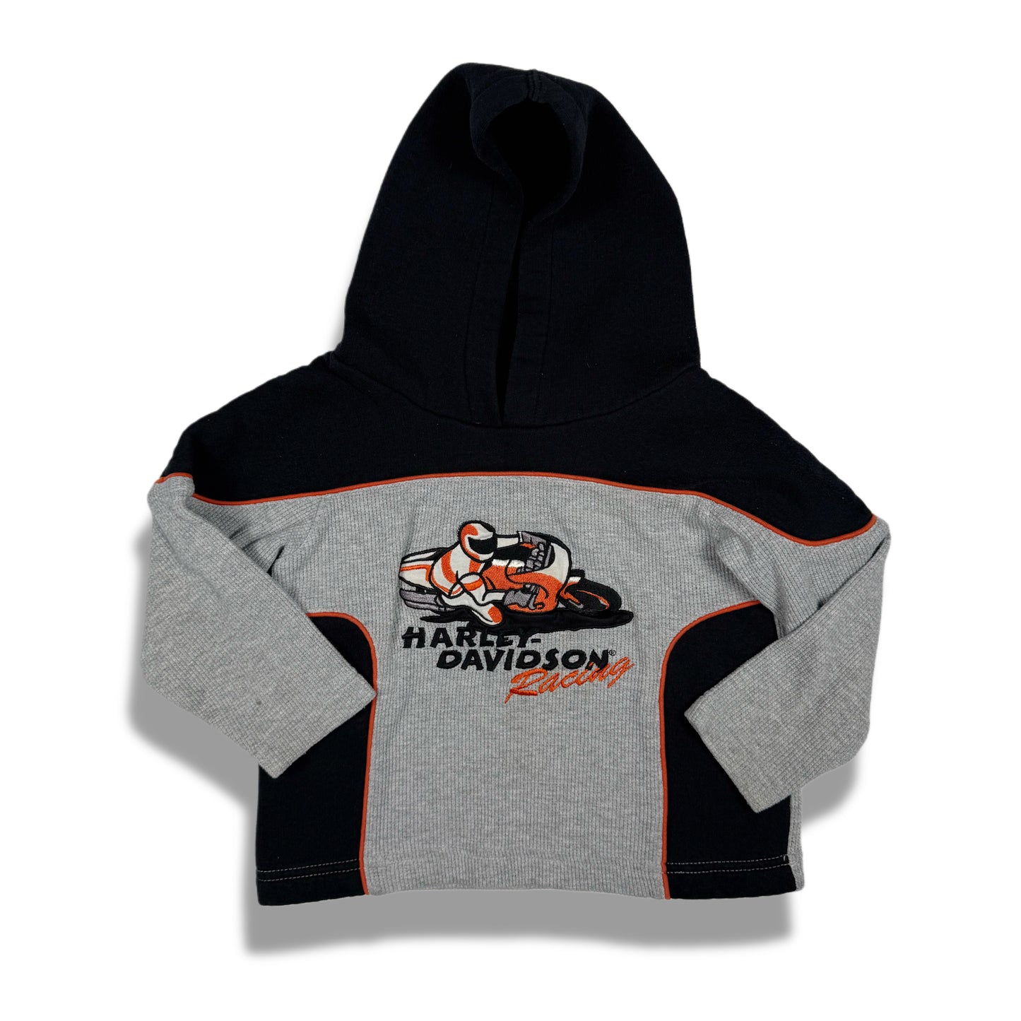 Vintage Y2K Harley Davidson Hoodie Shirt - 2T