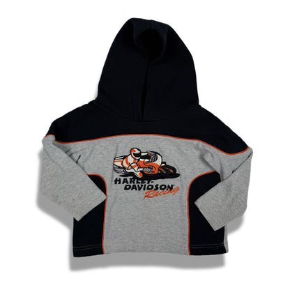 Vintage Y2K Harley Davidson Hoodie Shirt - 2T