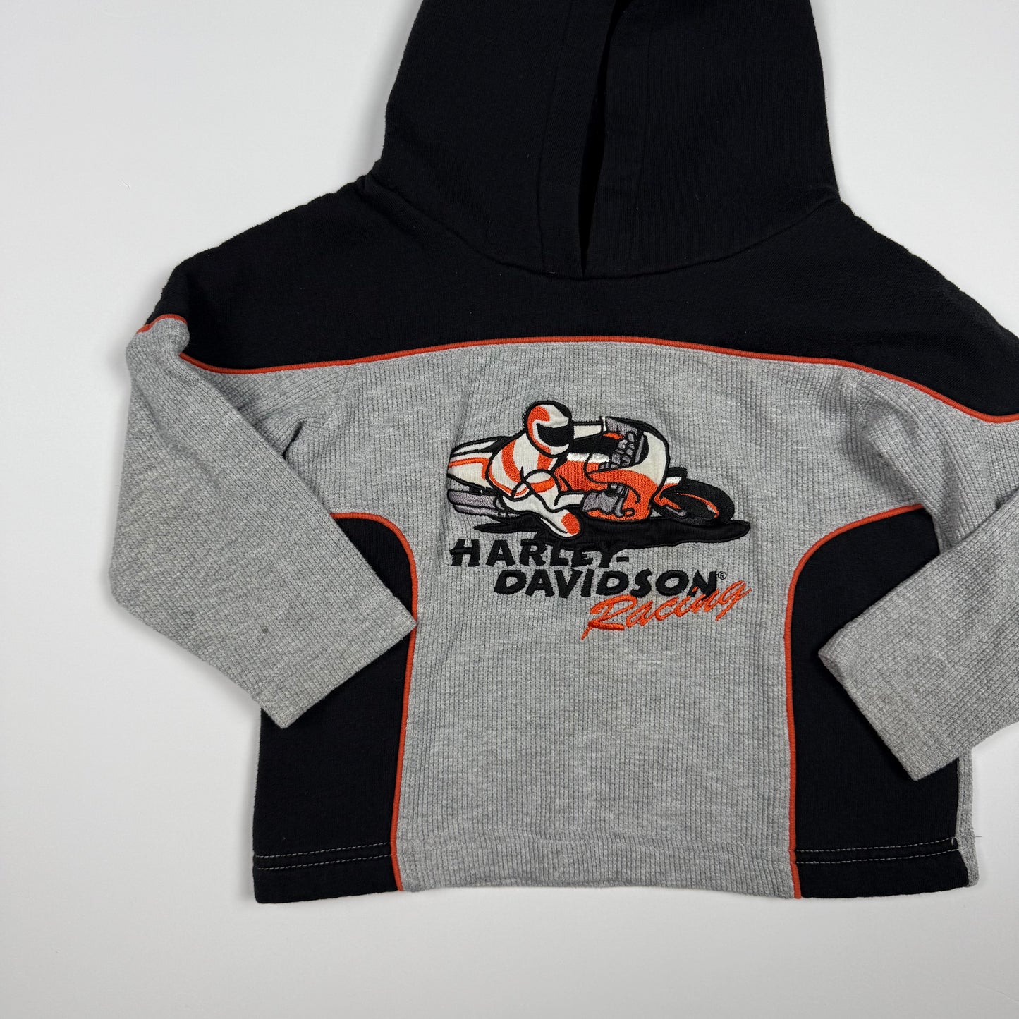 Vintage Y2K Harley Davidson Hoodie Shirt - 2T