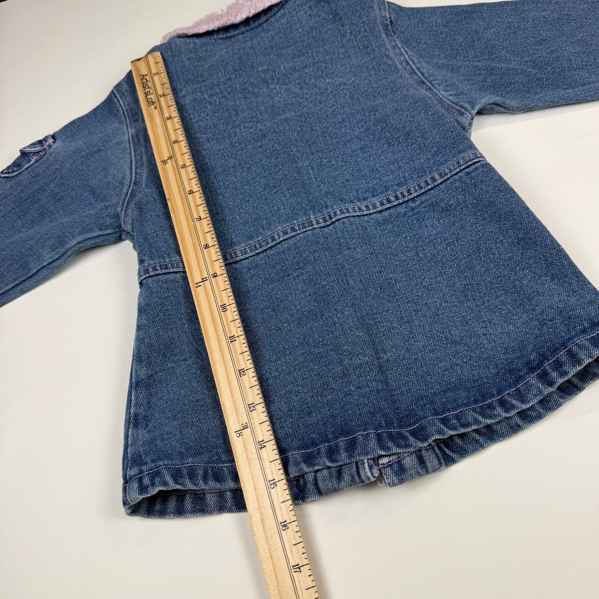 Y2K Young Hearts Denim Jacket - 3T