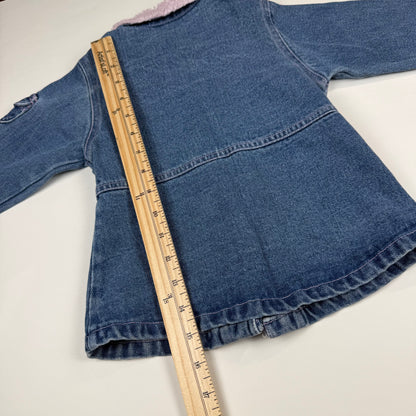 Y2K Young Hearts Denim Jacket - 3T