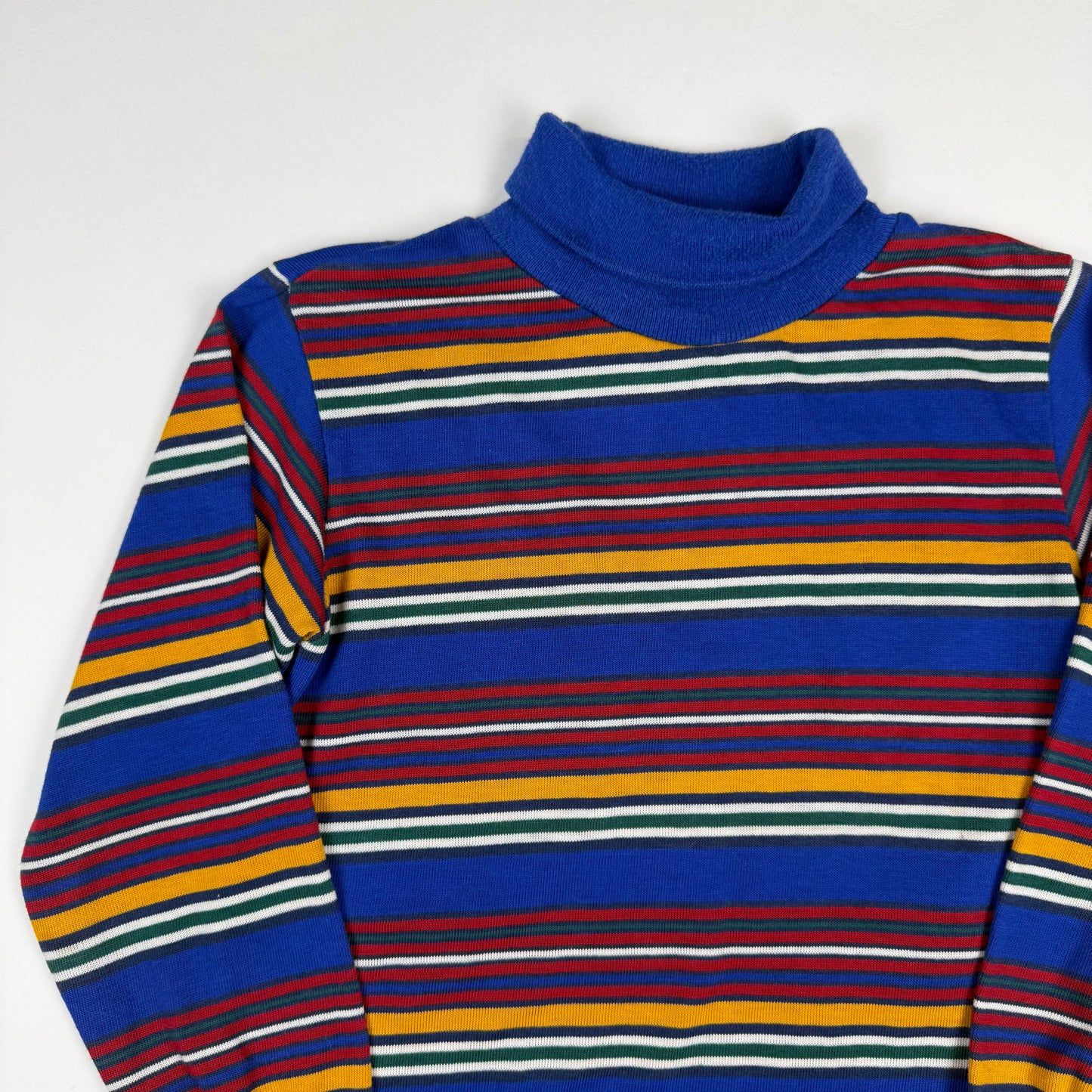 Vintage Cadet Club Striped Turtleneck Shirt - 3/4T
