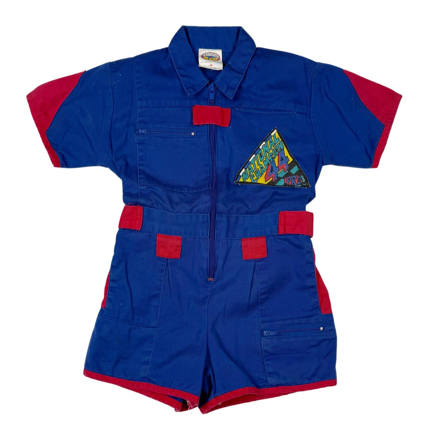 Vintage National Champion Racing Romper - 3/4T