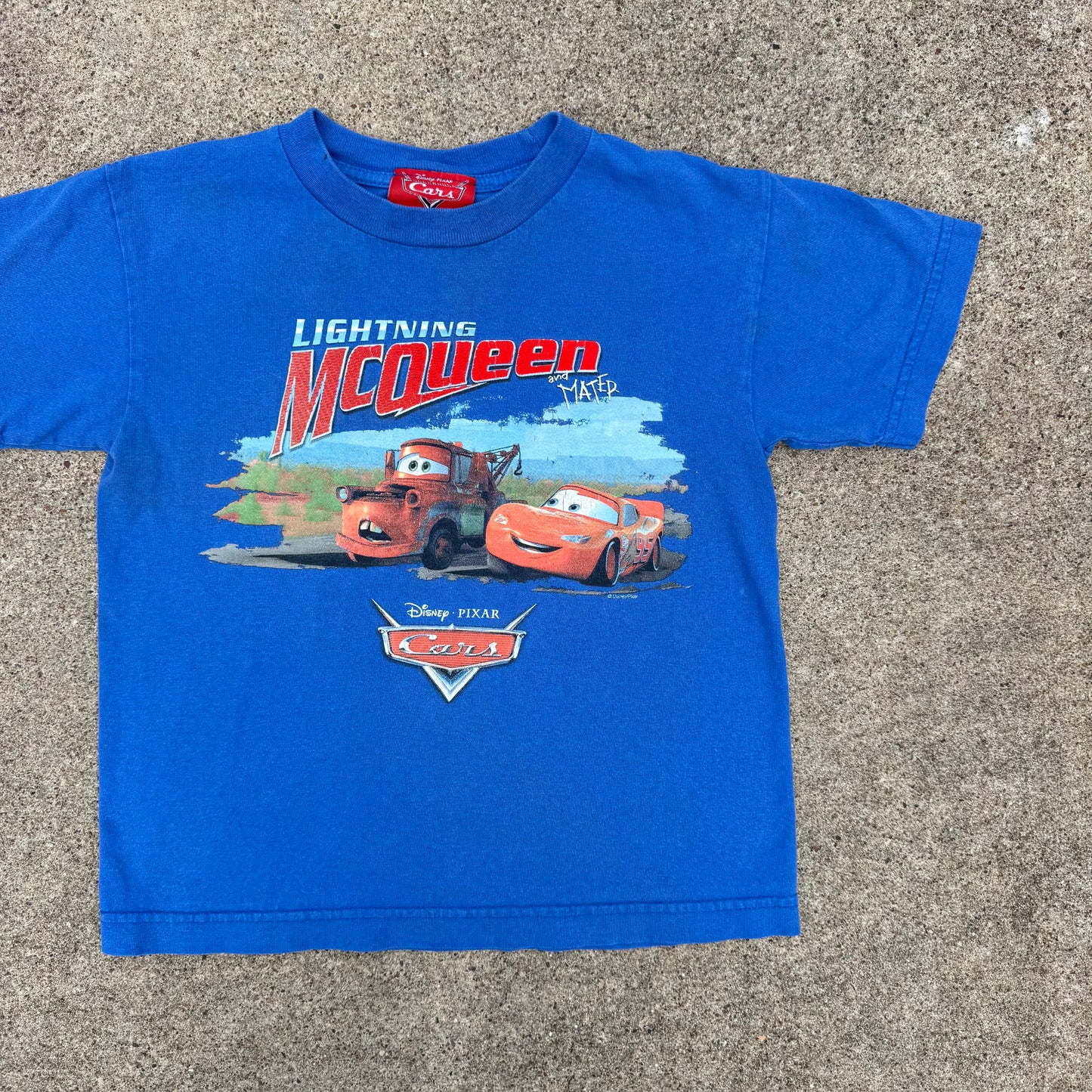Y2K Cars Mater Blue T-Shirt - 5T