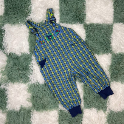 Vintage Gymboree Plaid Romper and Shirt Set - Infant