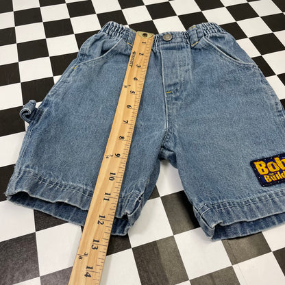 Y2K Bob the Builder Denim Shorts - 3T