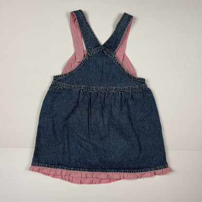 Vintage Y2K Winnie the Pooh Denim Dress - 3T