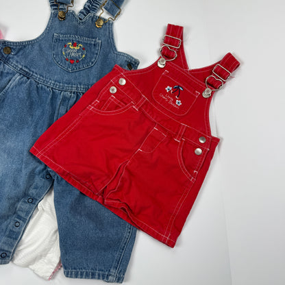 Baby Girl's Vintage Clothing Bundle 12-18 Months