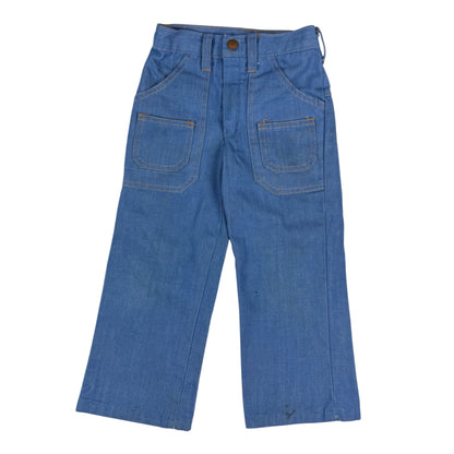 Vintage 1970's Sears Bellbottom Jeans - 2T Slim