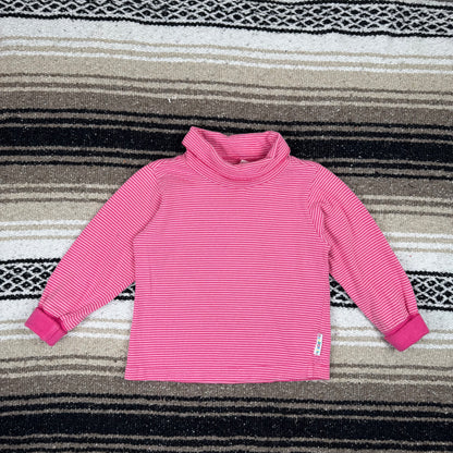 Vintage Gymboree Heart Dress and Striped Turtleneck - Small