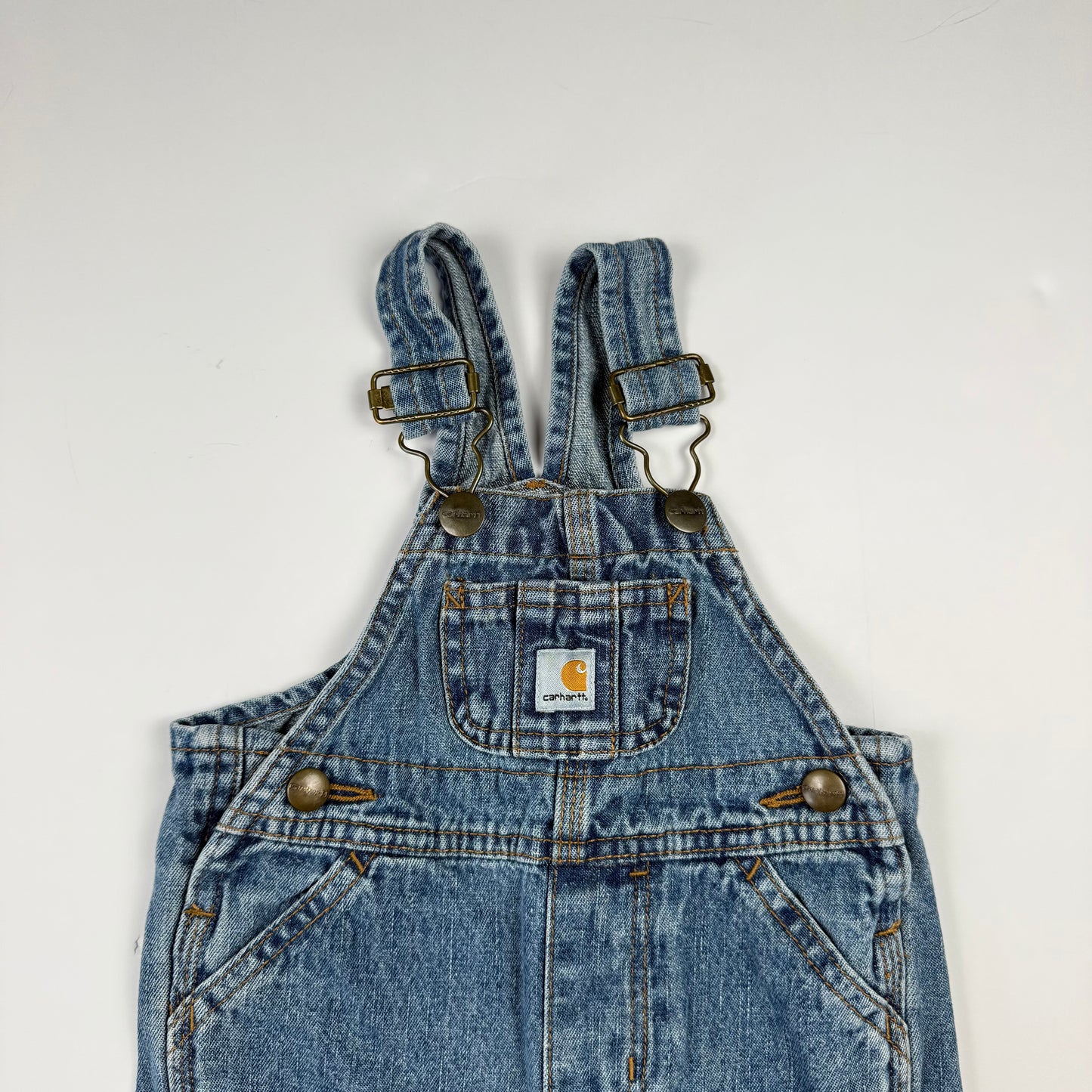2010 Carhartt Denim Overalls - 6 Months