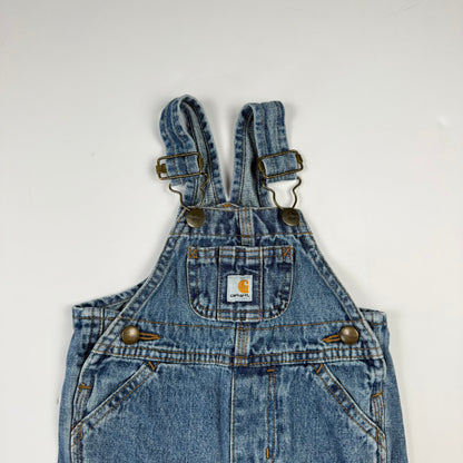 2010 Carhartt Denim Overalls - 6 Months