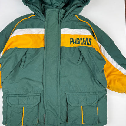 Vintage Green Bay Packers Winter Jacket - 3T