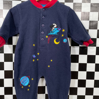 Vintage Y2K Big Dog Space Romper - 12/18 Months