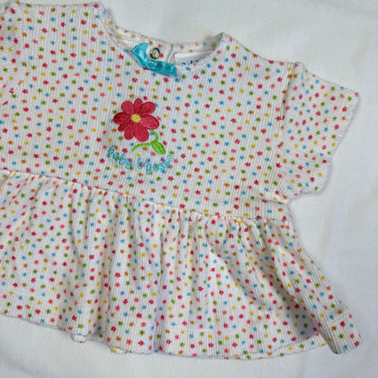 Vintage Oshkosh B'Gosh Floral Shirt - 6/9 Months