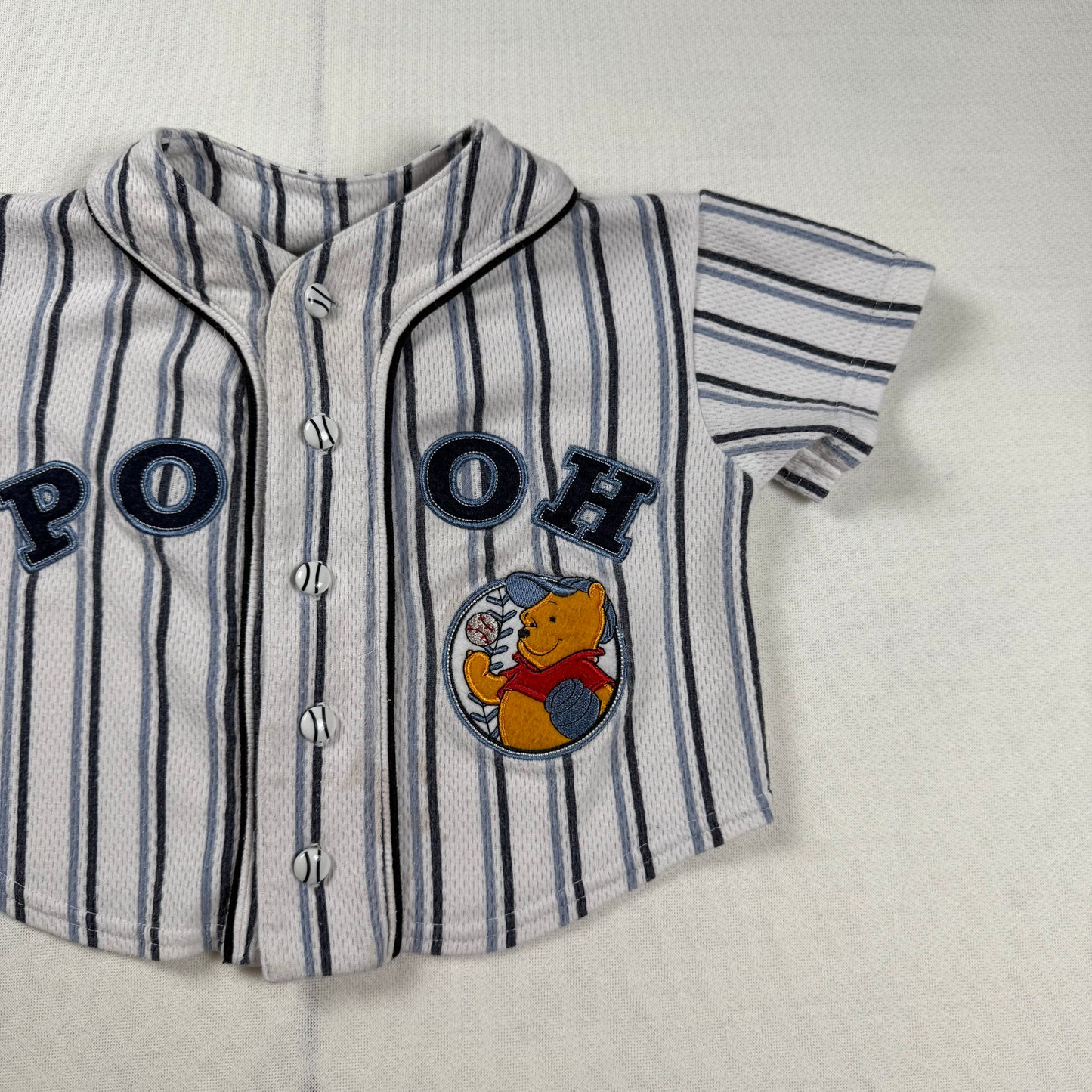 Vintage Y2K Winnie the Pooh Baseball Shirt - 18 Months