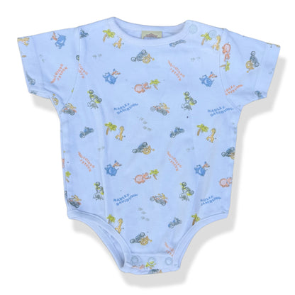 Vintage Y2K Harley Davidson Onesie Romper - 6/9 Months