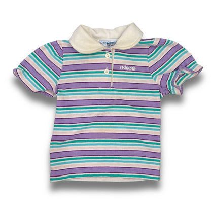 Vintage Oshkosh B'Gosh Striped Collared Shirt - 12 Months