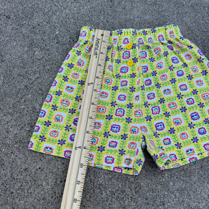 Vintage Y2K Honors Two Piece Yellow Flower Set - 4T