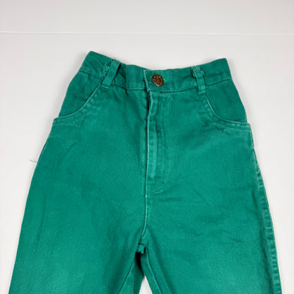 Vintage Baby Green Denim Pants - 24 Months