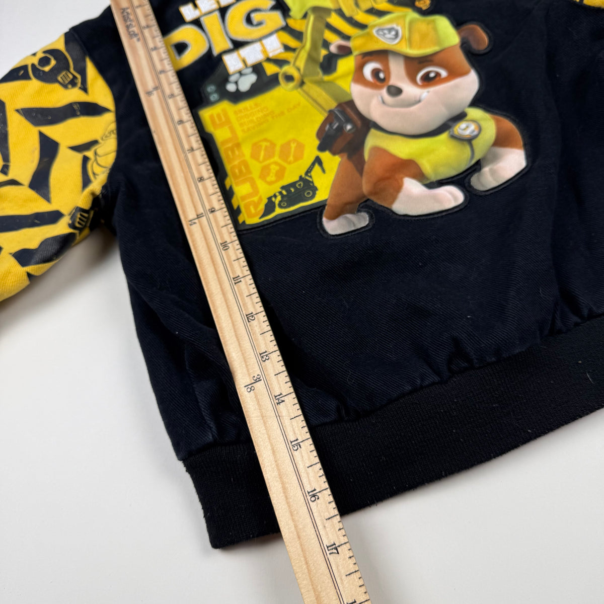 2016 Paw Patrol Rubble JH Designs Jacket - 4T