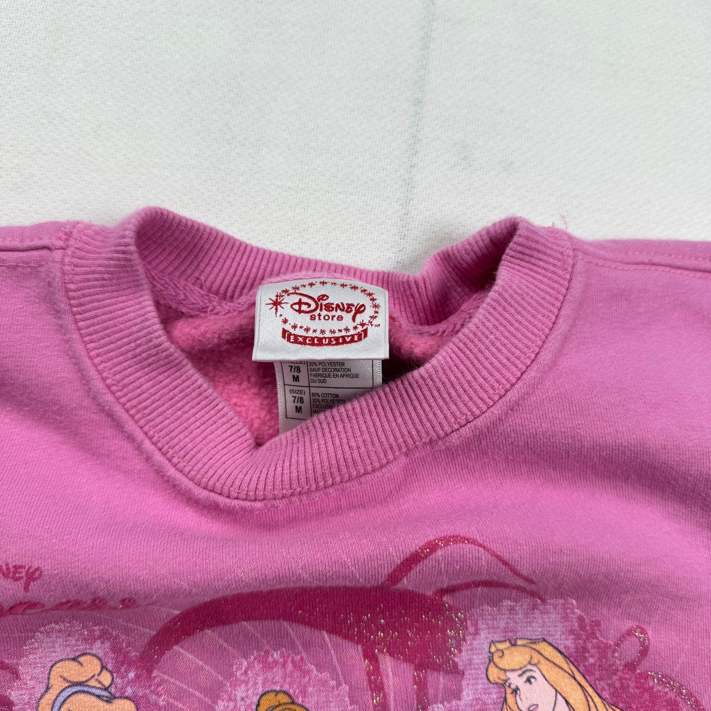 2000's Disney Princess Disney Exclusive Sweatshirt - Youth Medium
