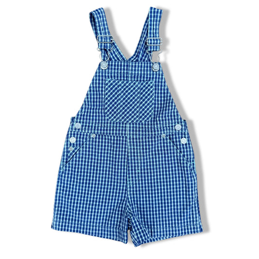 Vintage Y2K Cherokee Gingham Shortalls - 3T