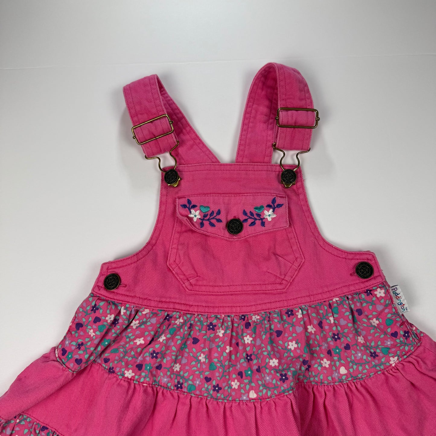 Vintage Paddington Floral Dress - 2T