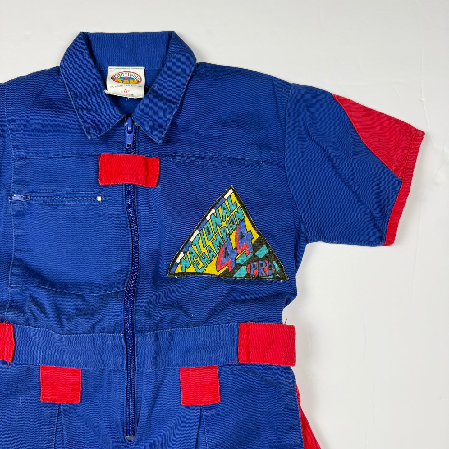 Vintage National Champion Racing Romper - 3/4T