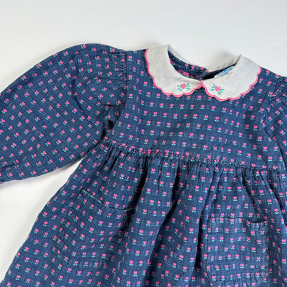 Vintage Oshkosh B'Gosh Floral Dress - 3T
