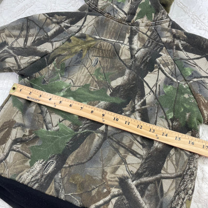 Vintage Jordan Lee Originals Real Tree Camo Zip Up Sweatshirt - 4/5T