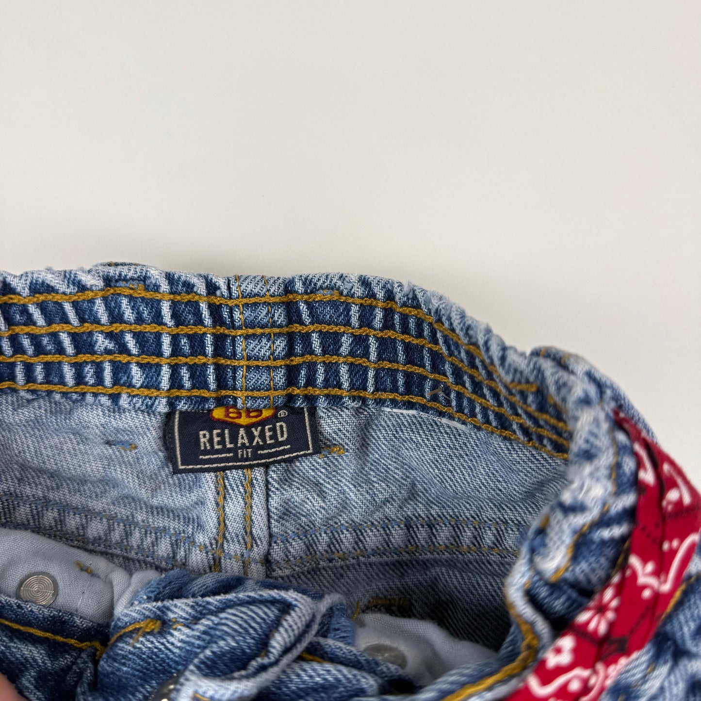 Vintage 1990's Route 66 Denim Skirt - 2T