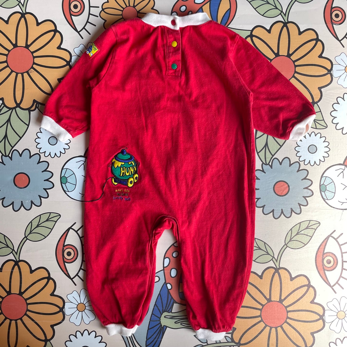 Vintage 1990's Winnie the Pooh Romper - 12 Months