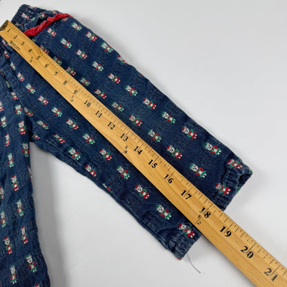 Vintage Oshkosh B'Gosh Christmas Bear Pants - 2T
