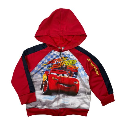 Y2K Cars Lightning McQueen Zip Up Sweatshirt - Baby 24 Months