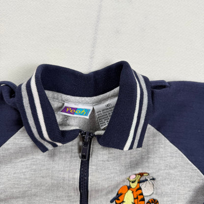 Vintage 1990's Winnie the Pooh Tigger Collared Sweatshirt - 4T