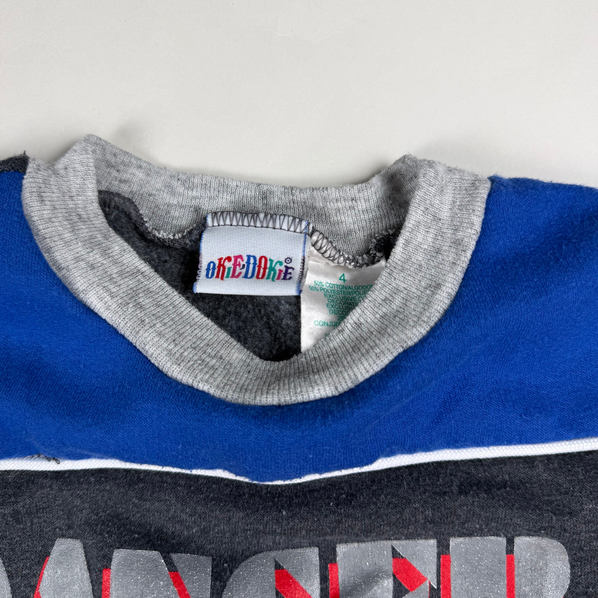 Vintage Construction Truck Sweatshirt - 2T