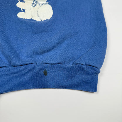 Vintage 1960's/1970's Lacrosse Wisconsin Bunny Sweatshirt - 2/3T