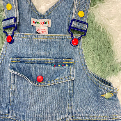Vintage Gymboree Denim Overalls - Medium
