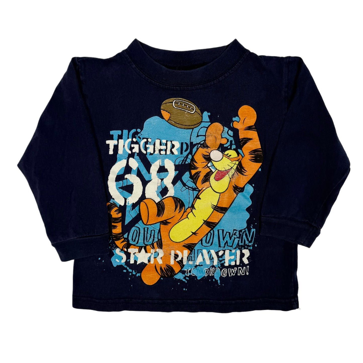 Y2K Tigger Football Shirt - 2T