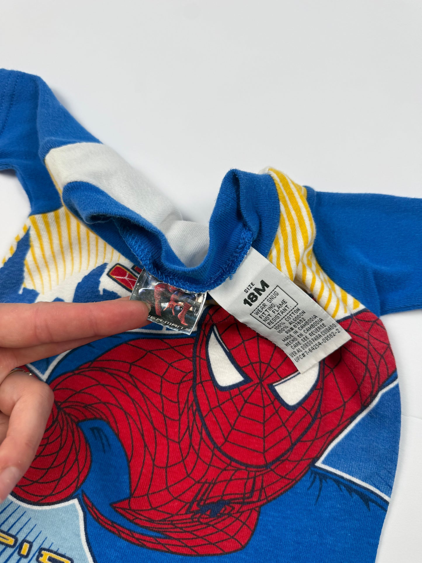 Y2K 2007 Spider Man Shirt - 18M