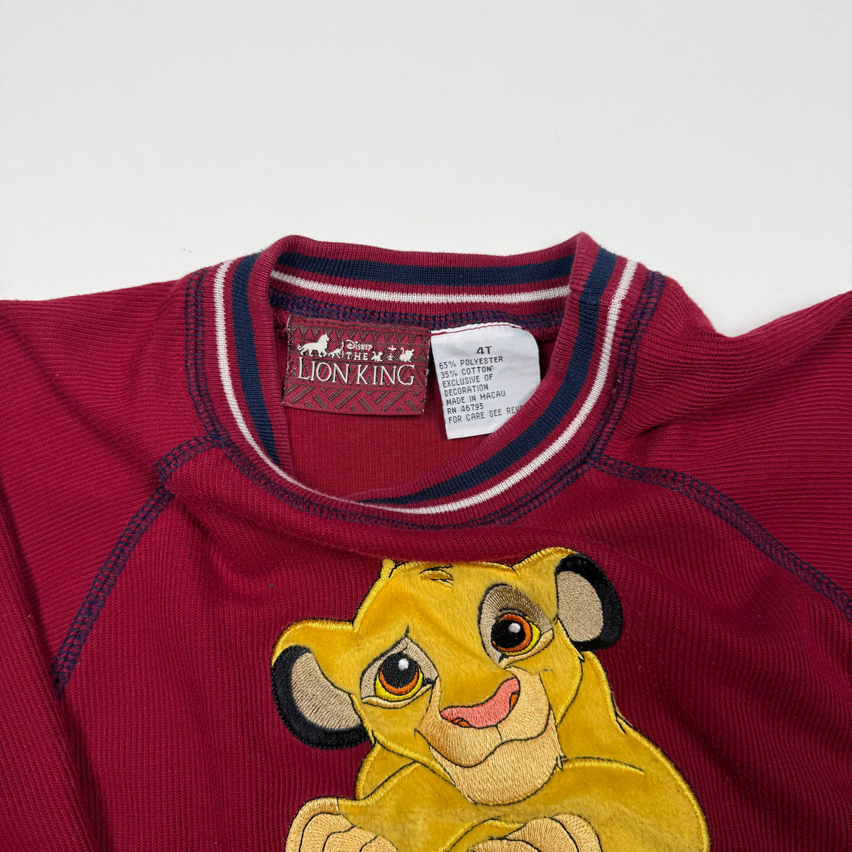 Y2K Lion King Simba Long Sleeved Shirt - 2/3T