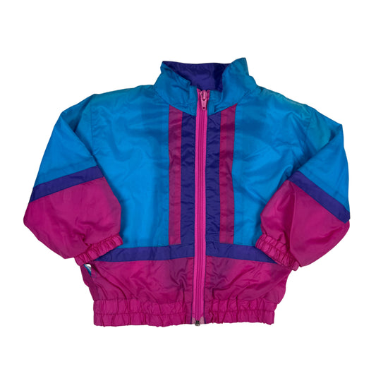 Vintage Color Block Windbreaker Jacket - 18 Months