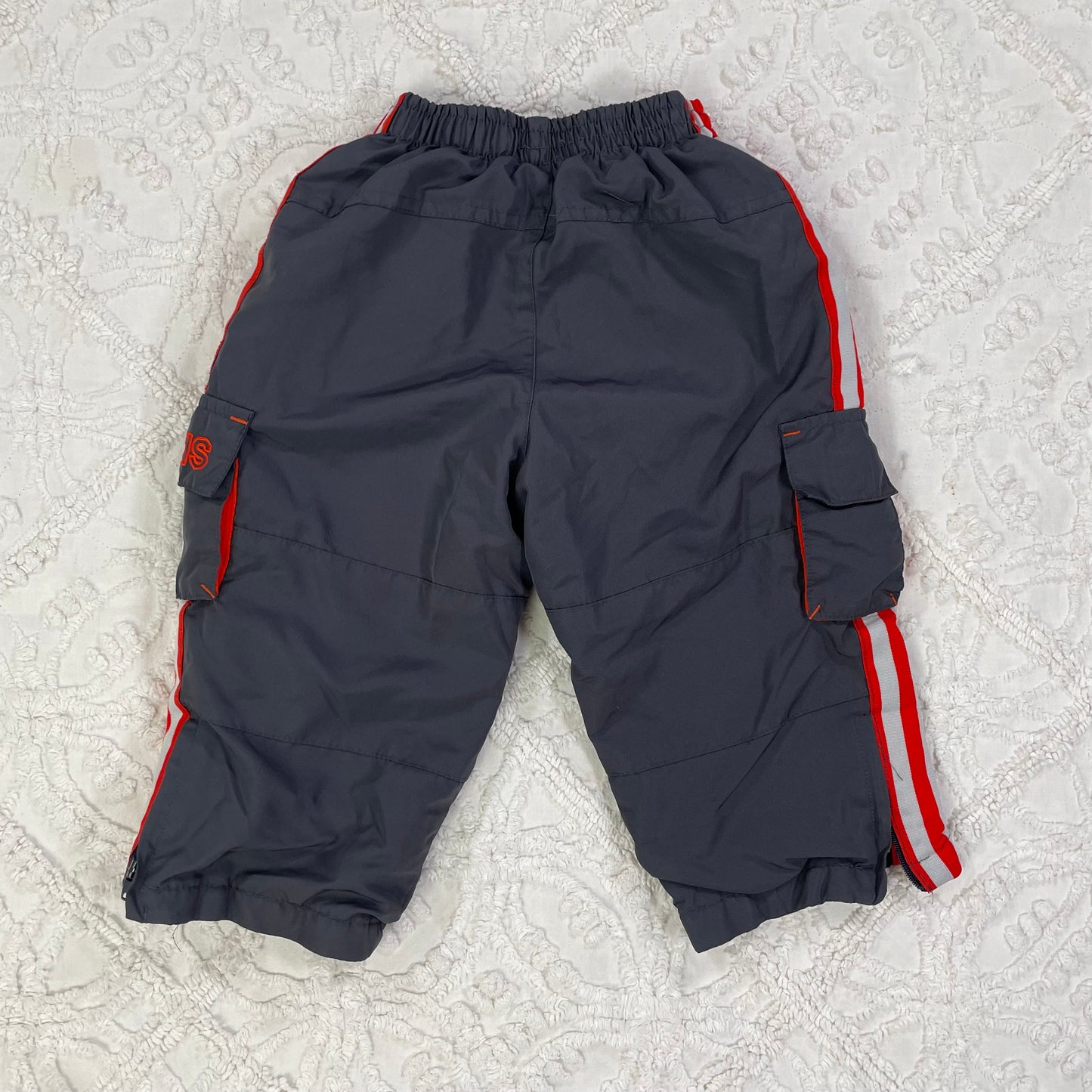 Y2K Adidas Windbreaker Pants - 2T