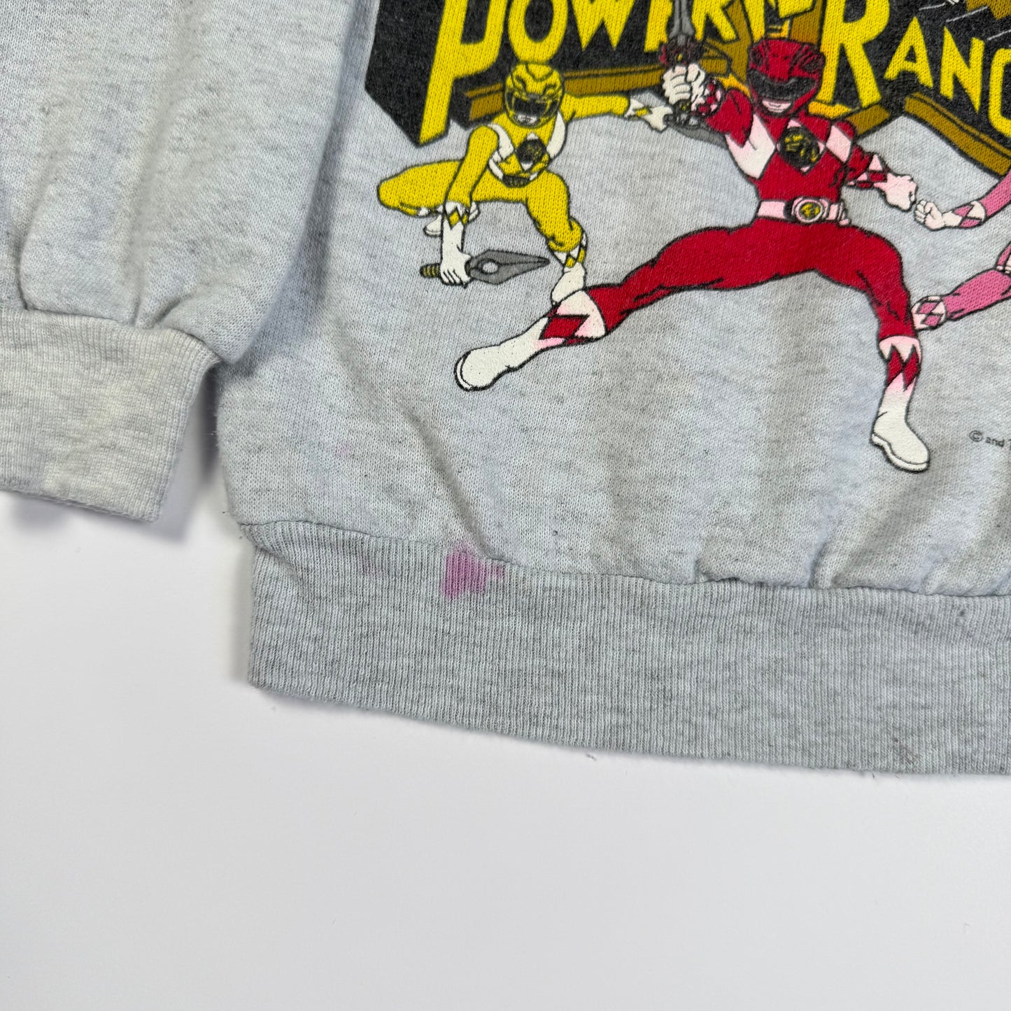 Vintage 1993 Power Rangers Sweatshirt - 18/24 Months